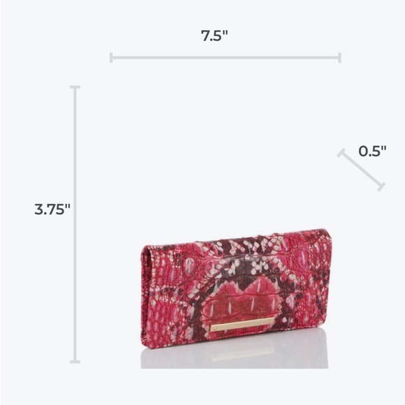 Brahmin large duxbury and ady wallet set in Crown of Hearts - Picture 11 of 14